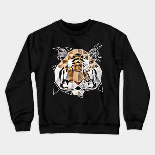 Geometric tiger Crewneck Sweatshirt